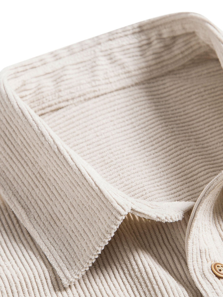 Den Graaf® | Overhemd met Knopen en Korte Mouwen