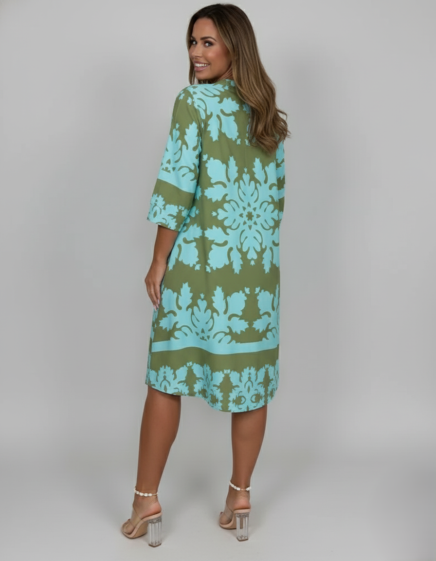 Den Graaf® | BOHO V-HALS JURK