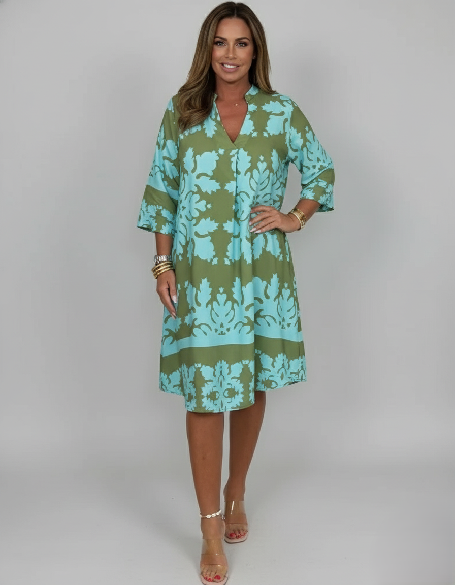 Den Graaf® | BOHO V-HALS JURK