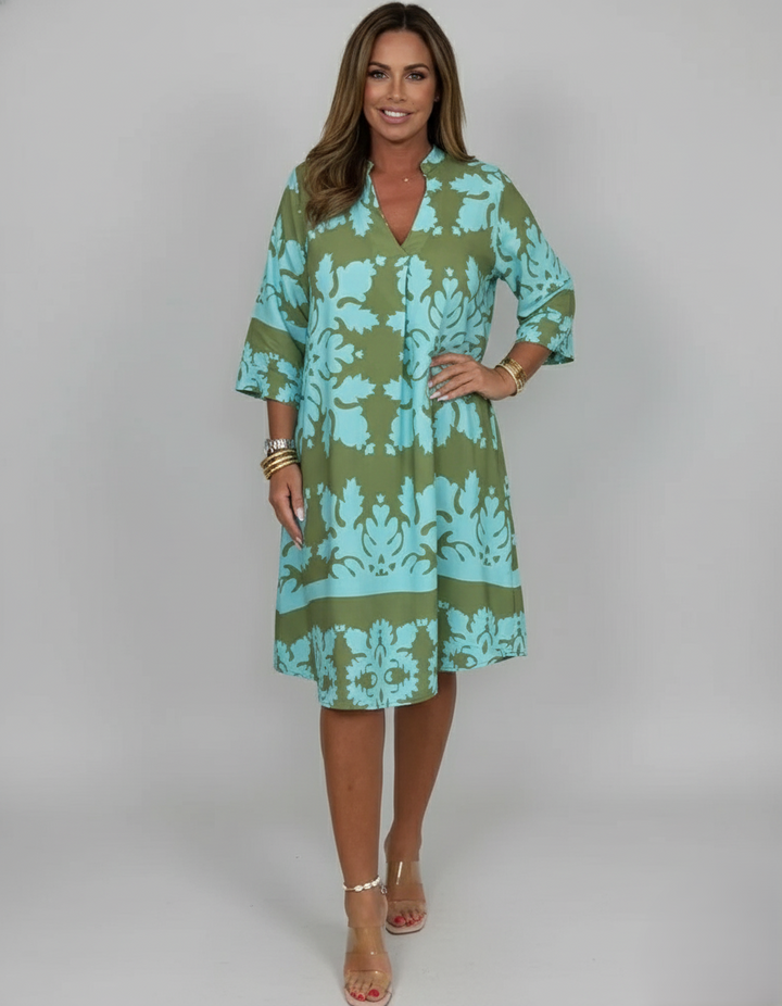 Den Graaf® | BOHO V-HALS JURK