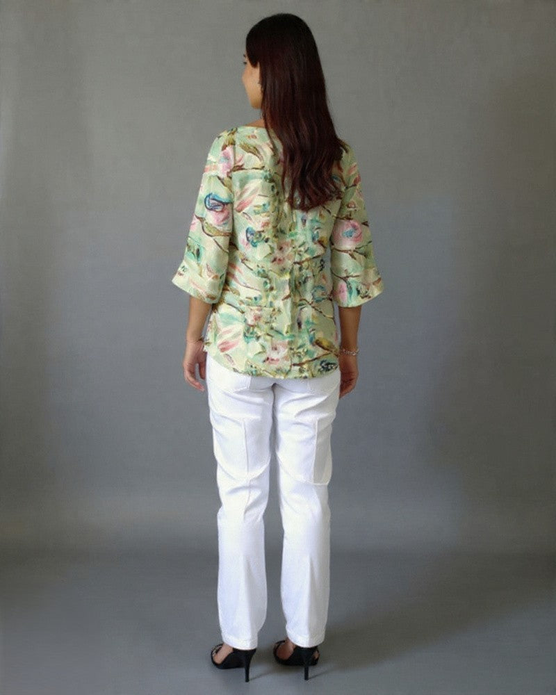 Den Graaf® | Bloemige Vintage Blouse