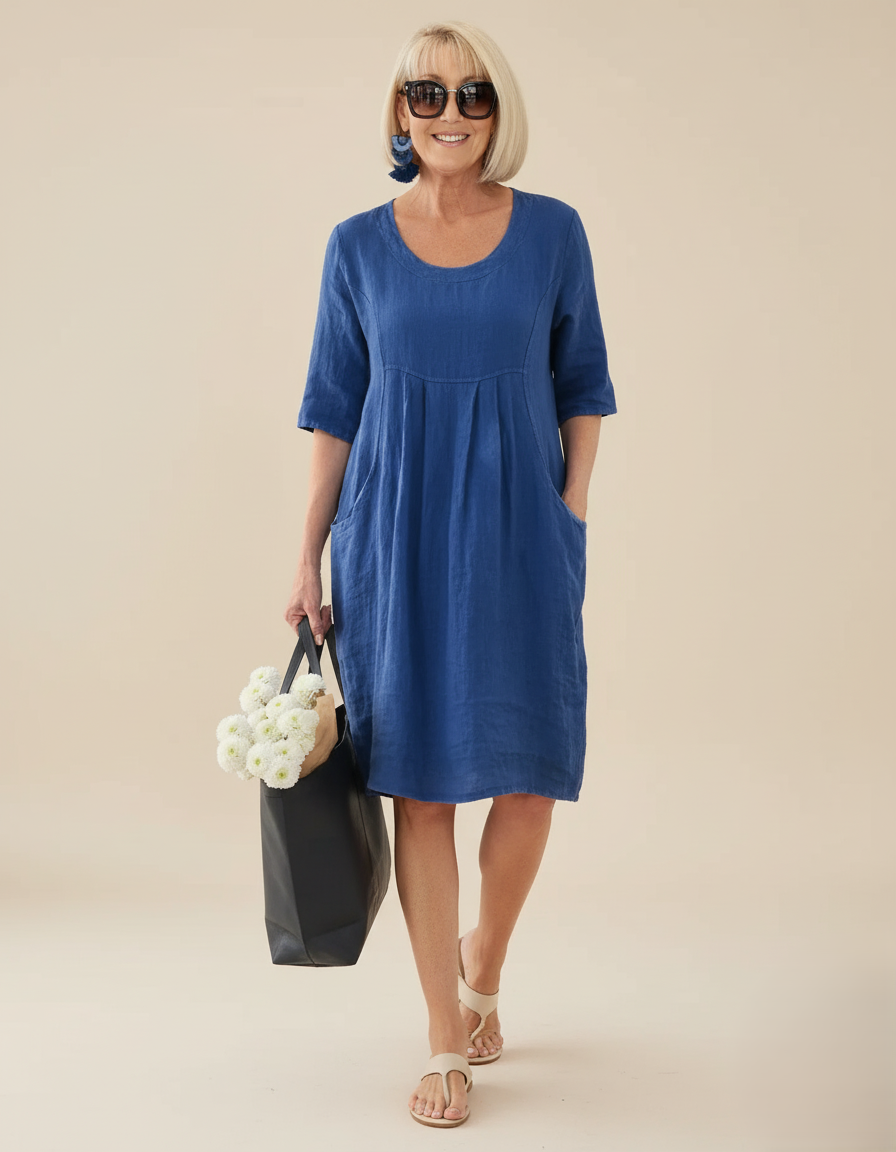 Den Graaf® | COMFORTABELE JURK MET ZAKKEN