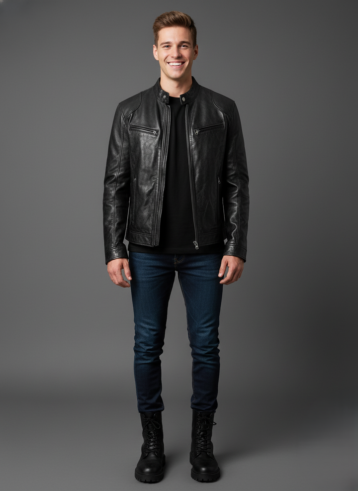 Den Graaf® | Casual Leren Jack