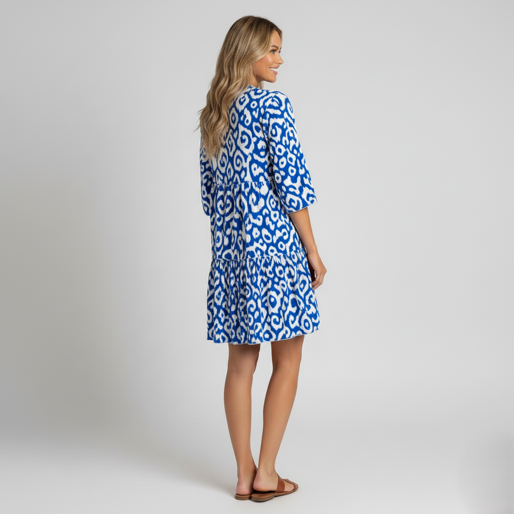 Den Graaf® | ELEGANTE JURK MET V-HALSLIJN