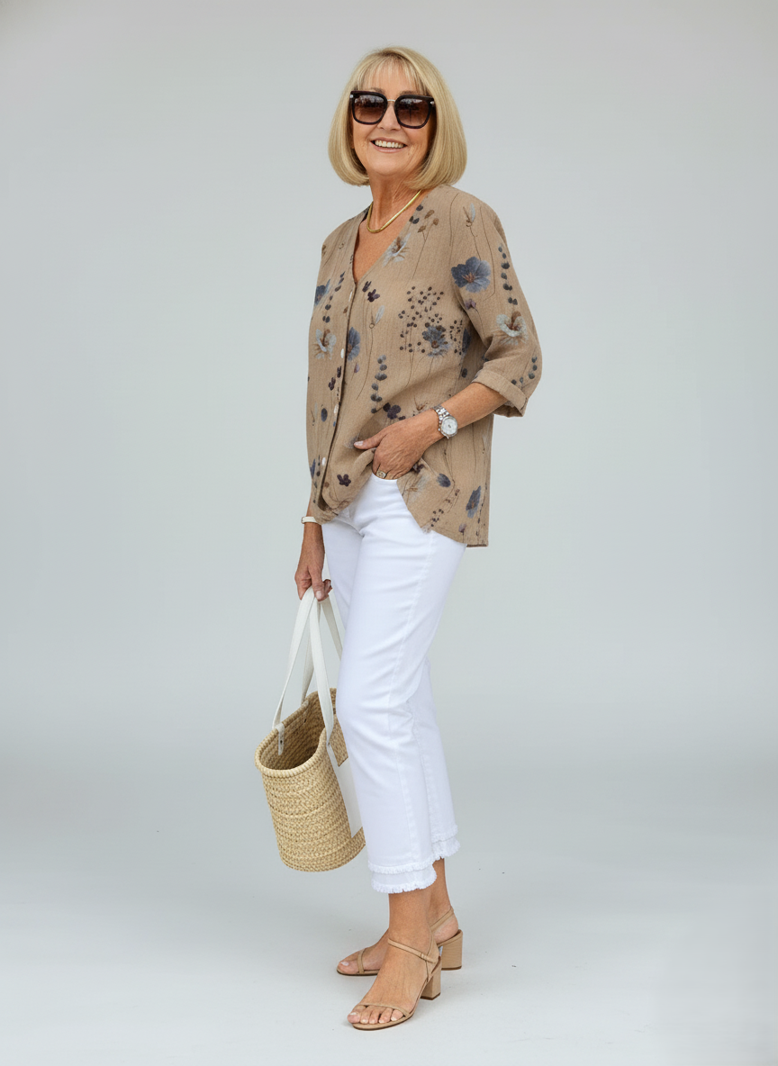 Den Graaf® | Elegante Bloemenblouse