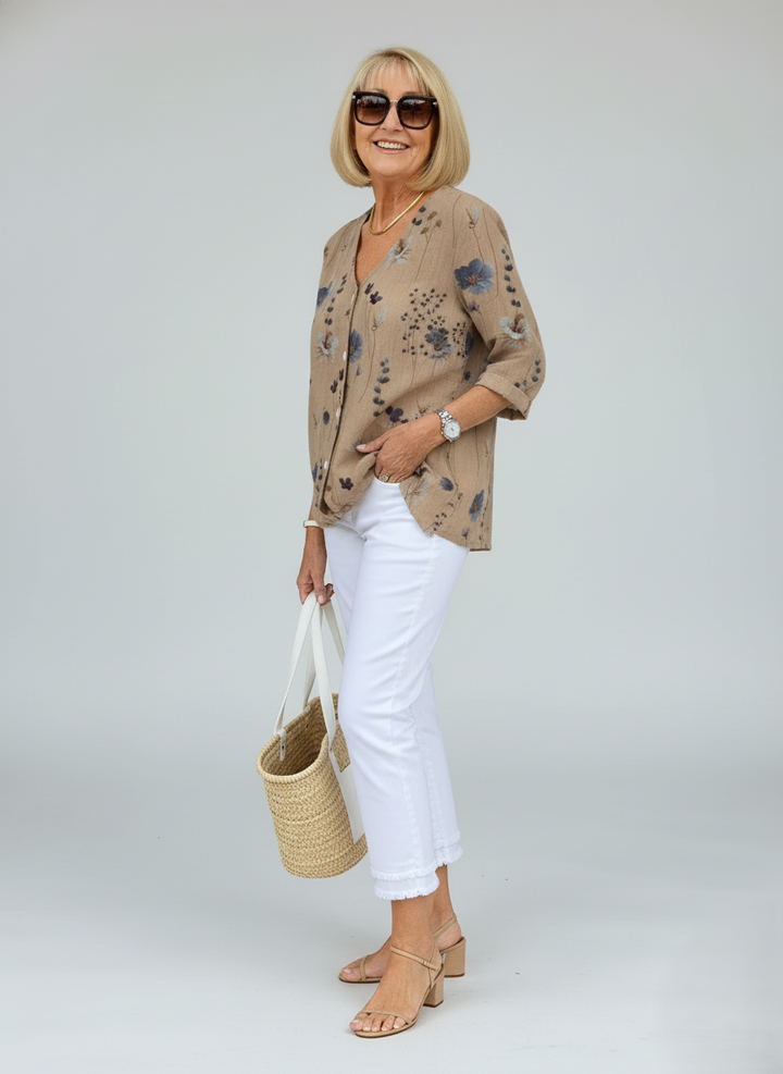 Den Graaf® | Elegante Bloemenblouse