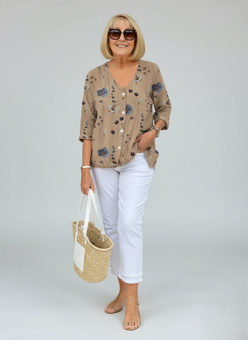 Den Graaf® | Elegante Bloemenblouse