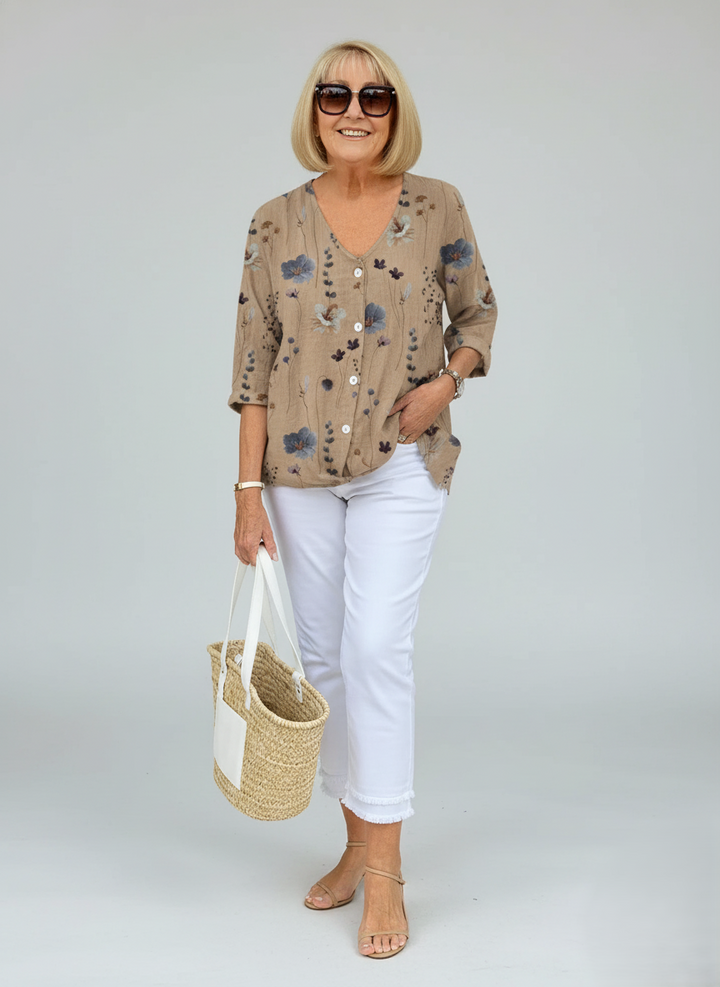 Den Graaf® | Elegante Bloemenblouse