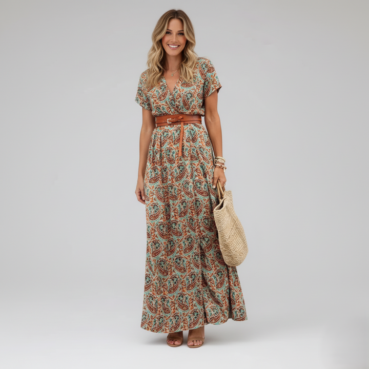 Den Graaf® | Elegante Bohemian Maxi-Jurk