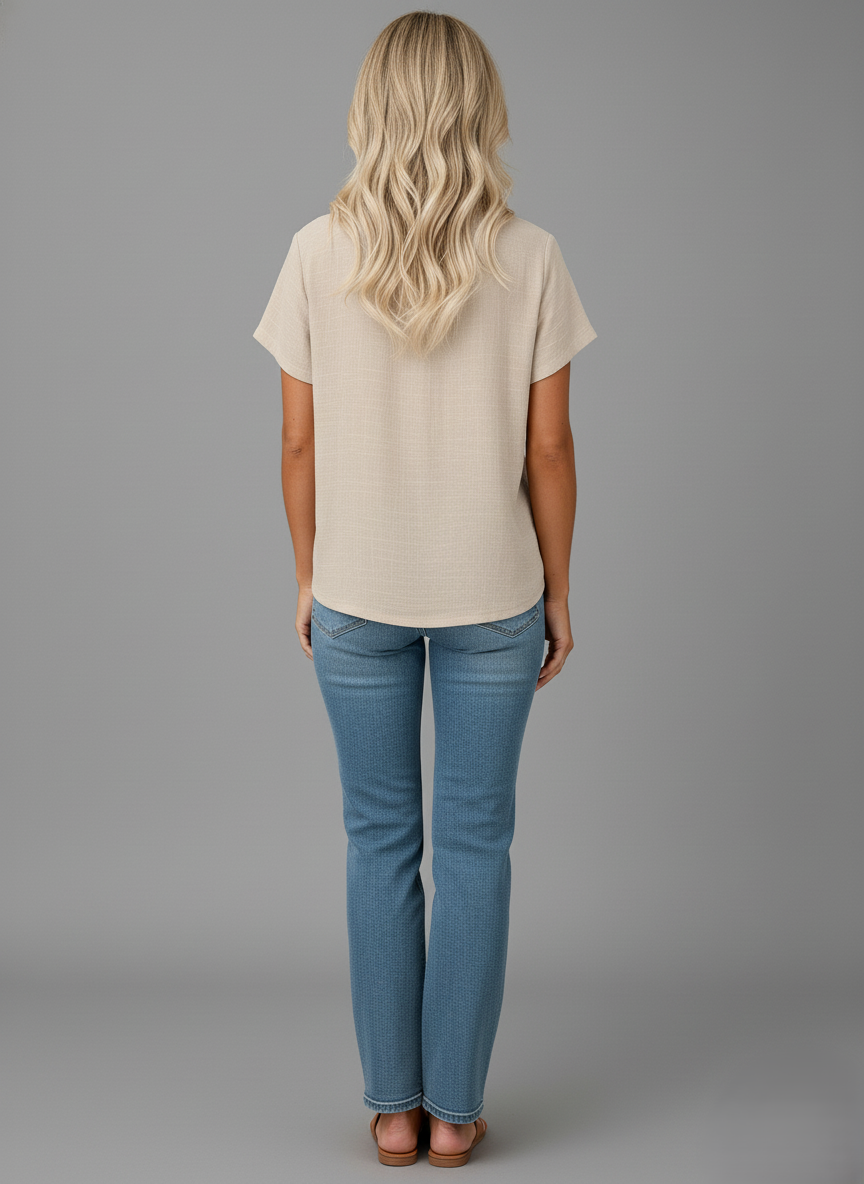 Den Graaf® | Elegante V-Hals Blouse