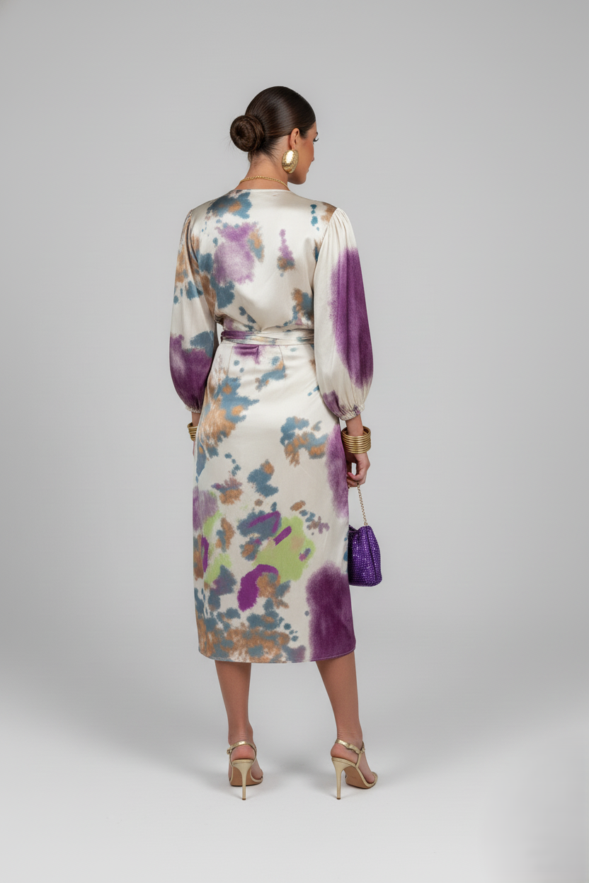 Den Graaf® | Elegante V-hals jurk