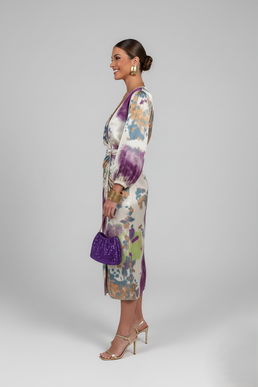 Den Graaf® | Elegante V-hals jurk