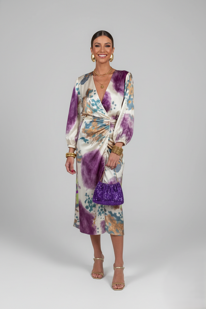 Den Graaf® | Elegante V-hals jurk