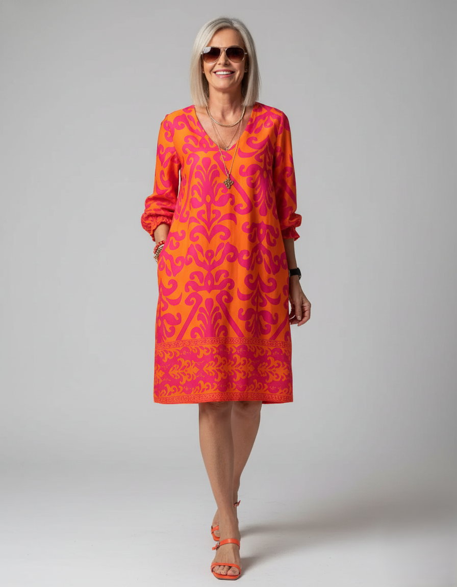 Den Graaf® | Elegante bloemenjurk