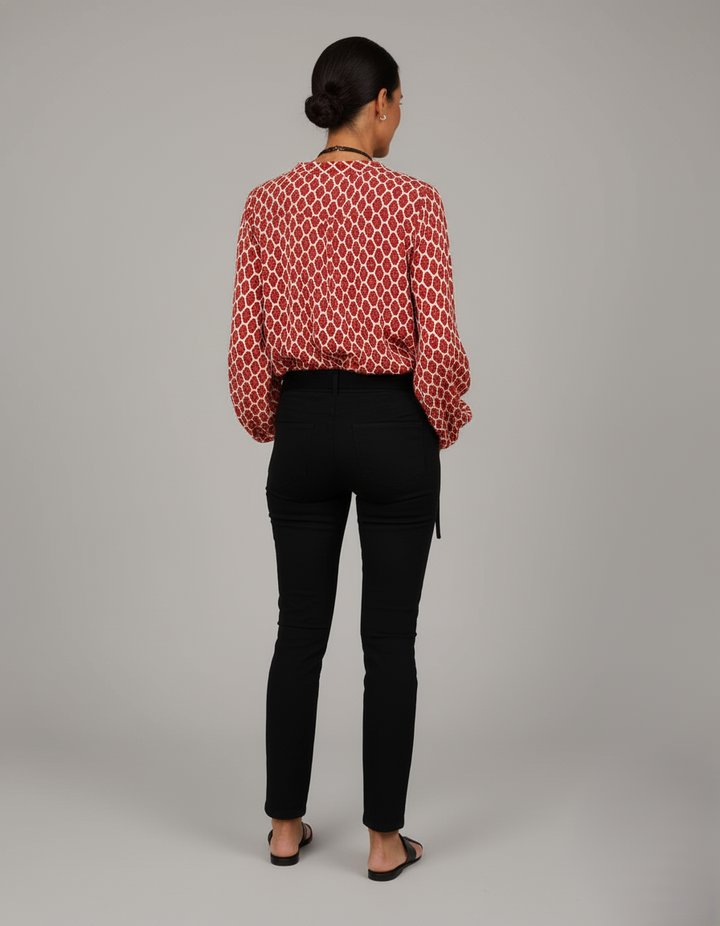 Den Graaf® | GEOMETRISCHE BLOUSE