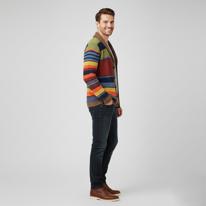 Den Graaf® | Gebreide Gekleurde Sweater