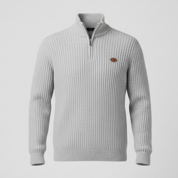 Den Graaf® | Gebreide Zip-Up Trui