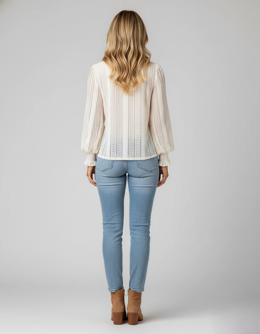 Den Graaf® | Gehaakte blouse