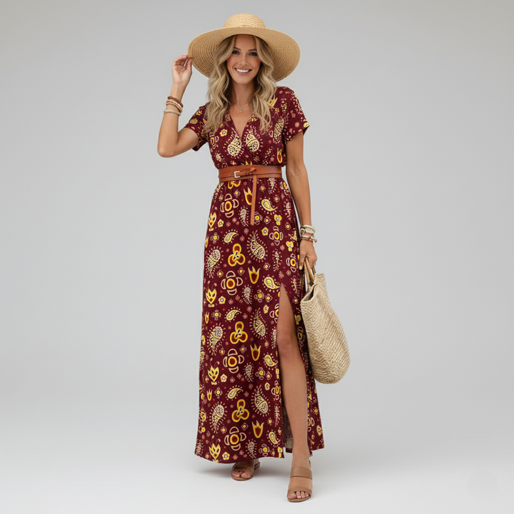 Den Graaf® | Elegante Bohemian Maxi-Jurk