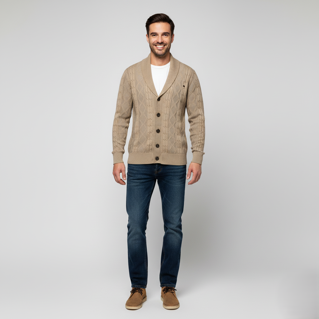 Den Graaf® | Cardigan Met Knopen