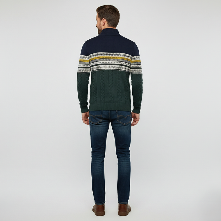 Den Graaf® | Modieuze Trui Met Rits