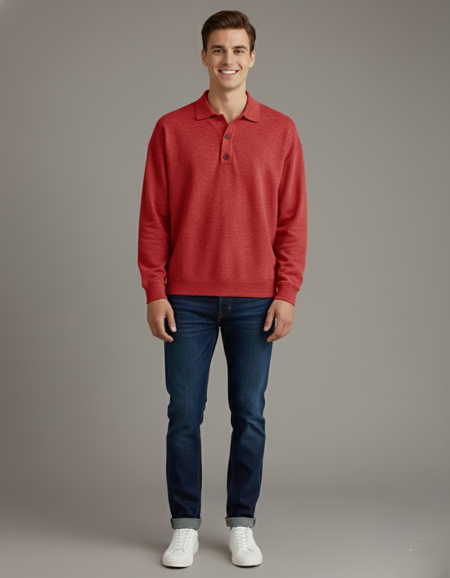 Den Graaf® | Langemouwen Overhemd met Knoopsluiting