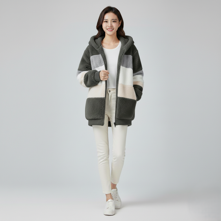 Den Graaf® | Gewatteerd jas met fleecevoering