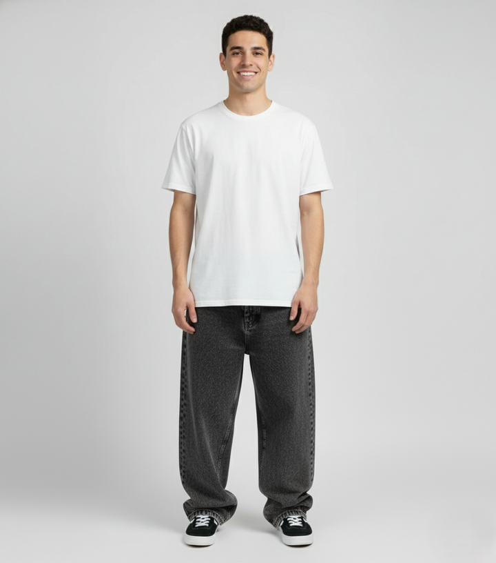 Den Graaf® | Wijde oversized baggy skater stijl spijkerbroek