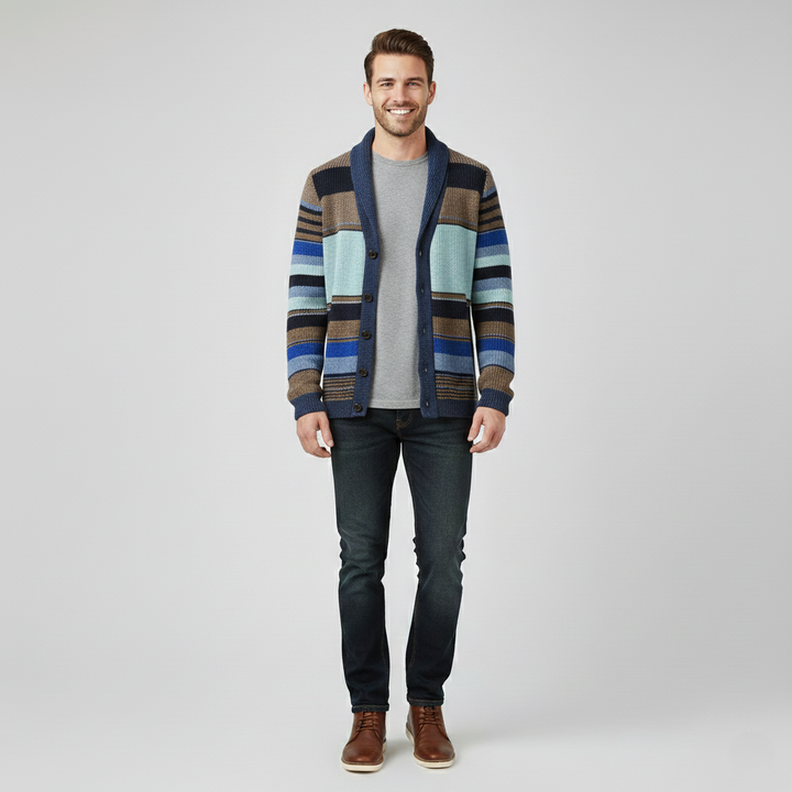 Den Graaf® | Gebreide Gekleurde Sweater