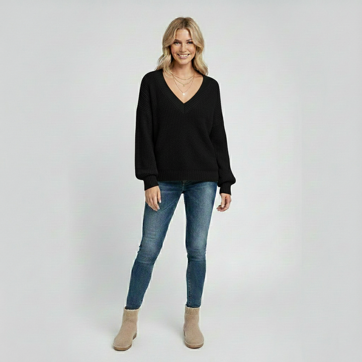 Den Graaf® | Luxe kasjmier trui met V-hals Perfect voor dagelijks gebruik