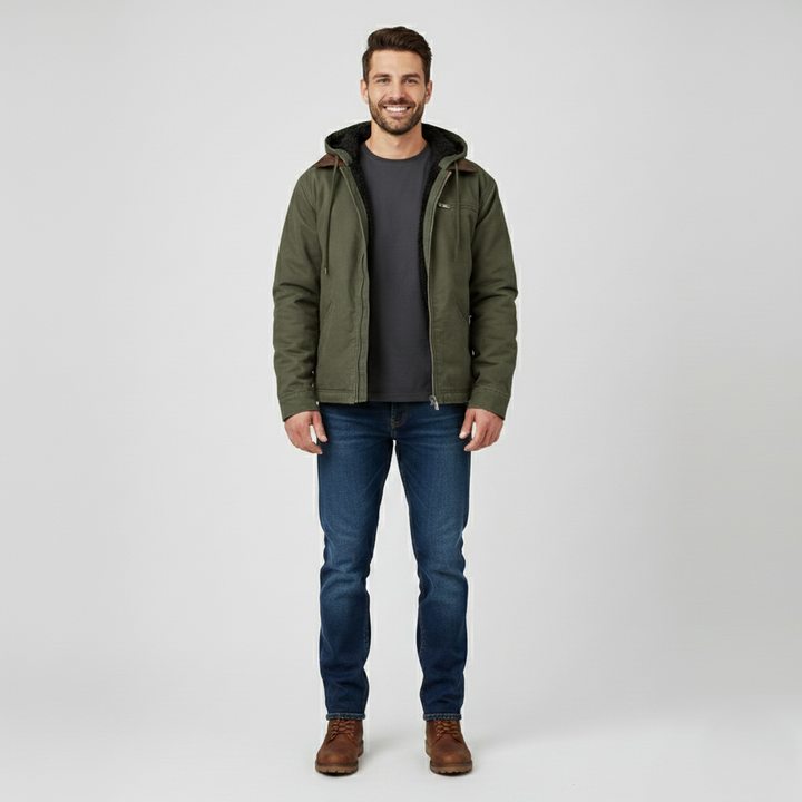 Den Graaf® | Vest met ritssluiting en capuchon