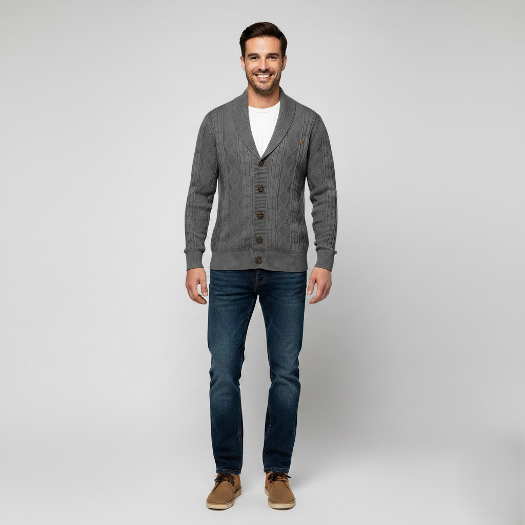 Den Graaf® | Cardigan Met Knopen