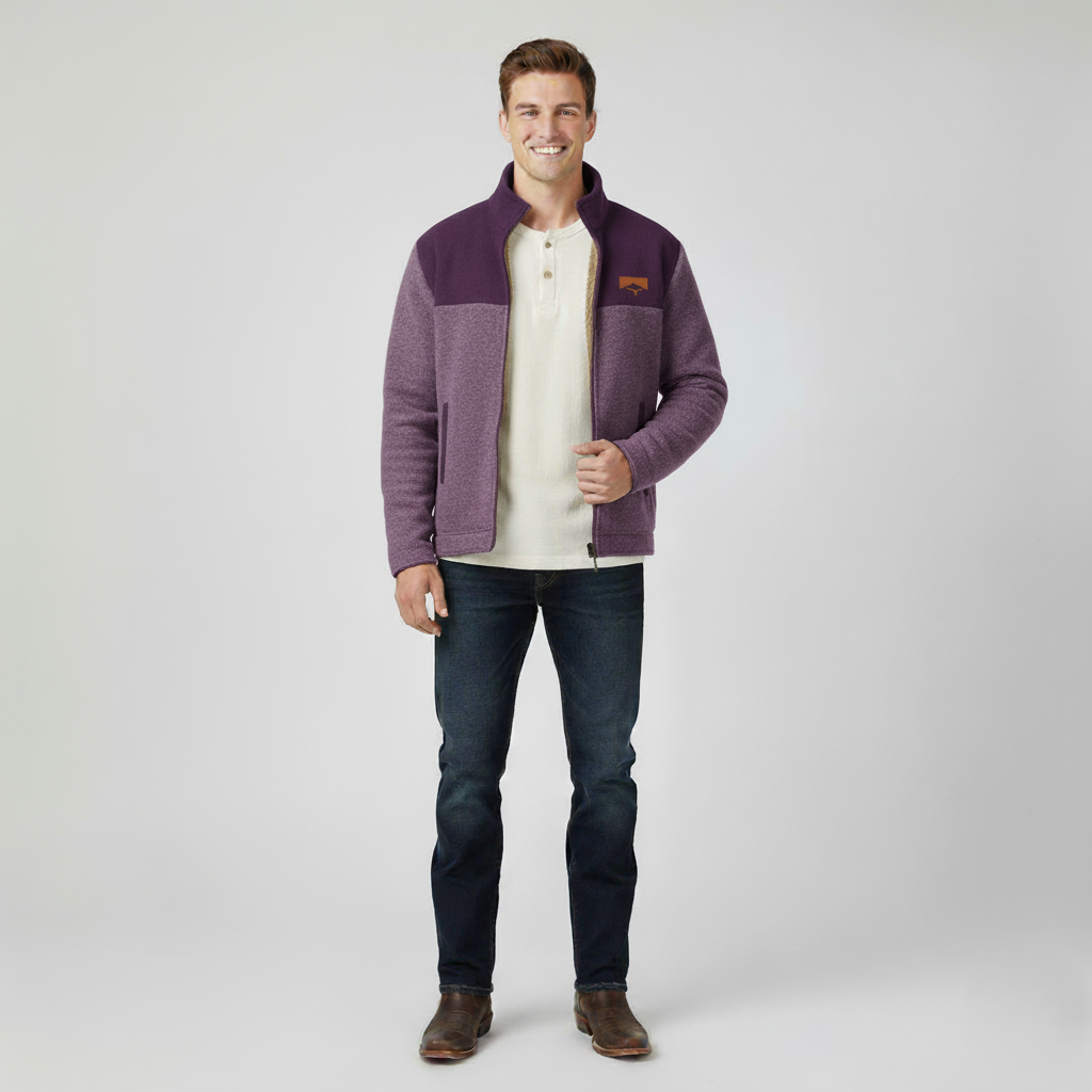 Den Graaf® | Casual heren fleecejack