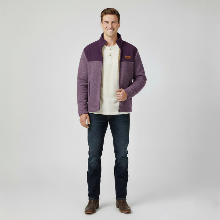 Den Graaf® | Casual heren fleecejack