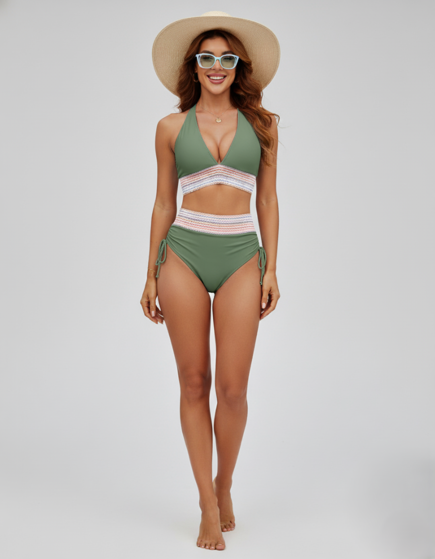Den Graaf® | Hoge Taille Bikini Set