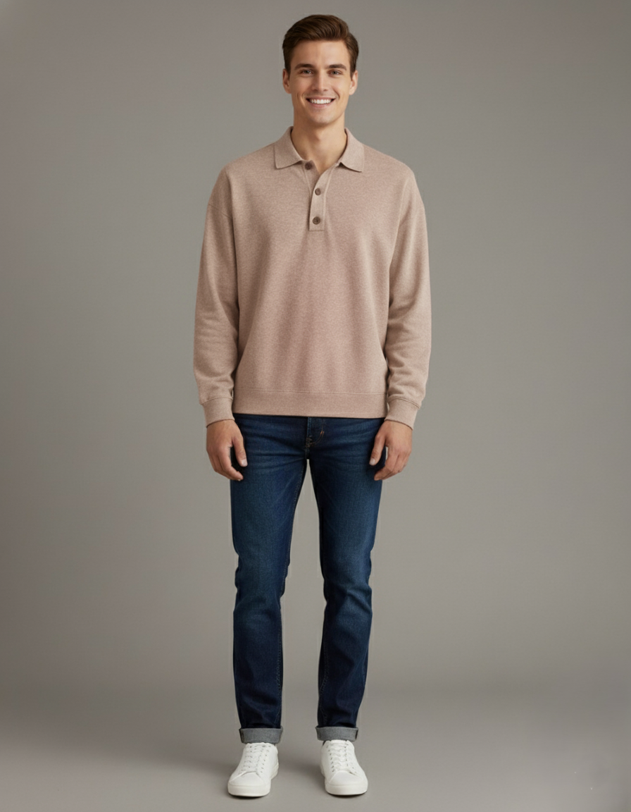 Den Graaf® | Langemouwen Overhemd met Knoopsluiting