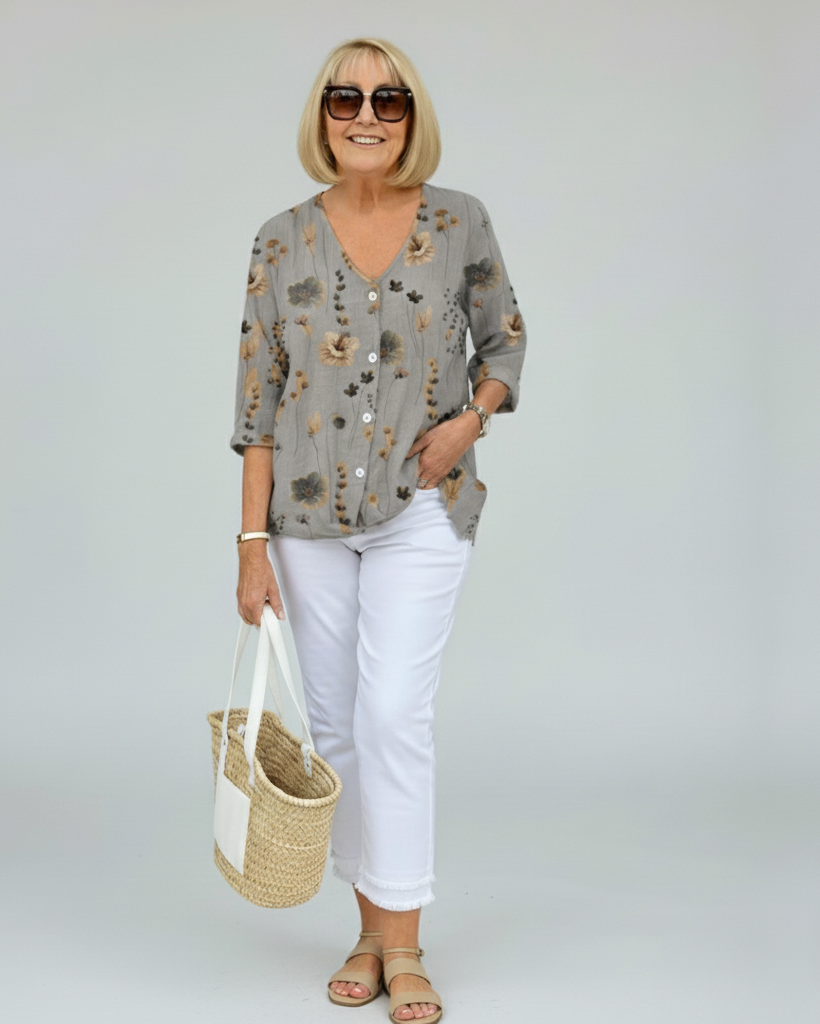 Den Graaf® | Elegante Bloemenblouse