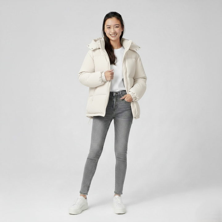 Den Graaf® | gevoerde winterjas met capuchon