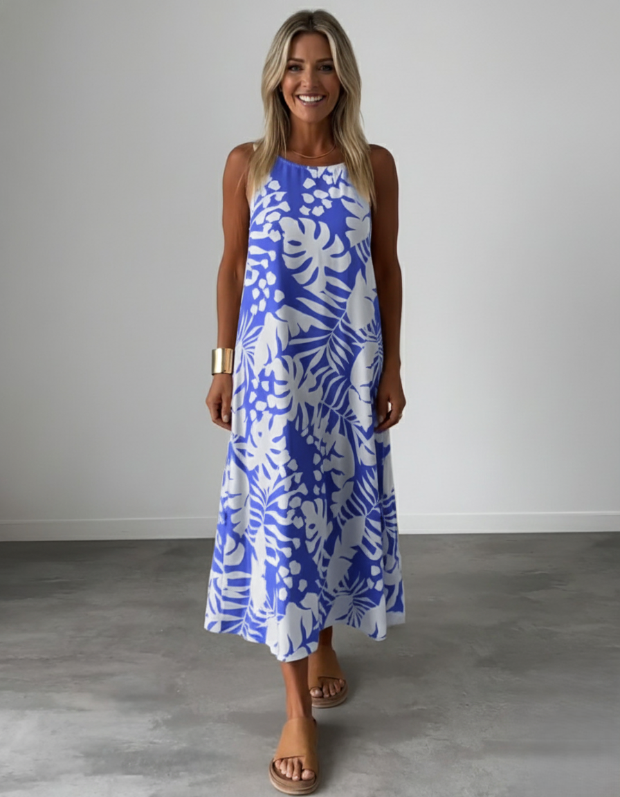 Den Graaf® | Zomerjurk met Tropische Print