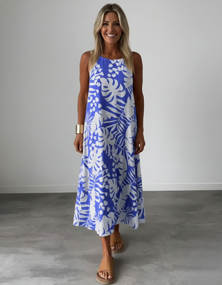 Den Graaf® | Zomerjurk met Tropische Print