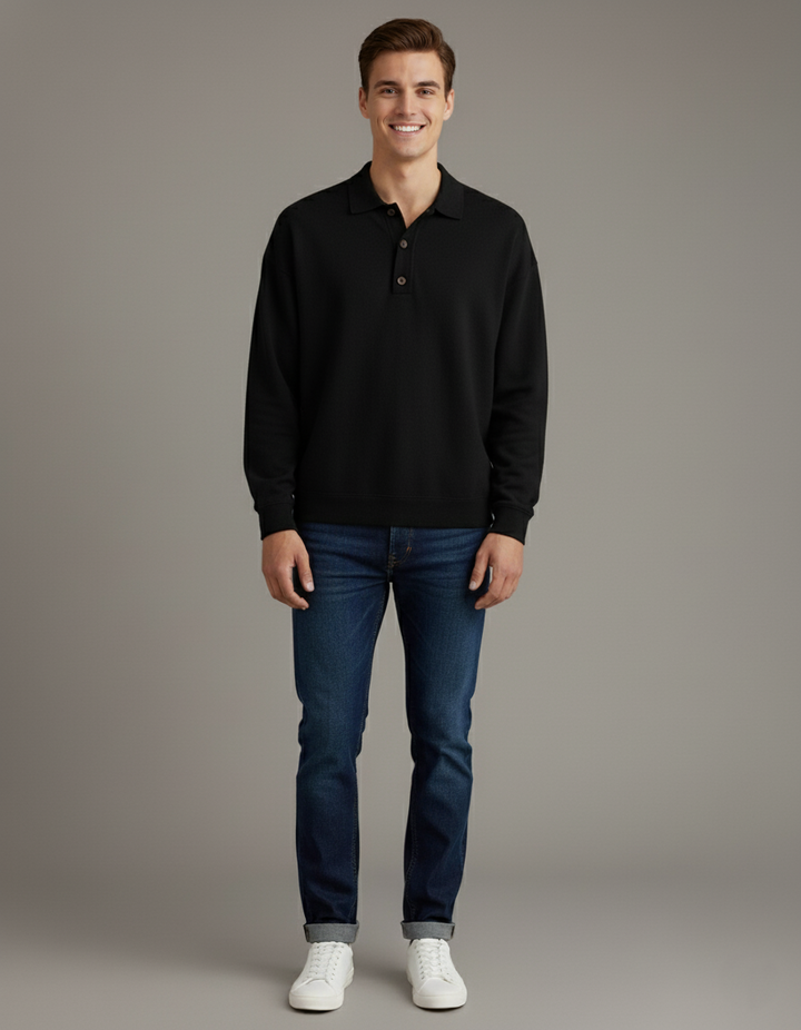 Den Graaf® | Langemouwen Overhemd met Knoopsluiting