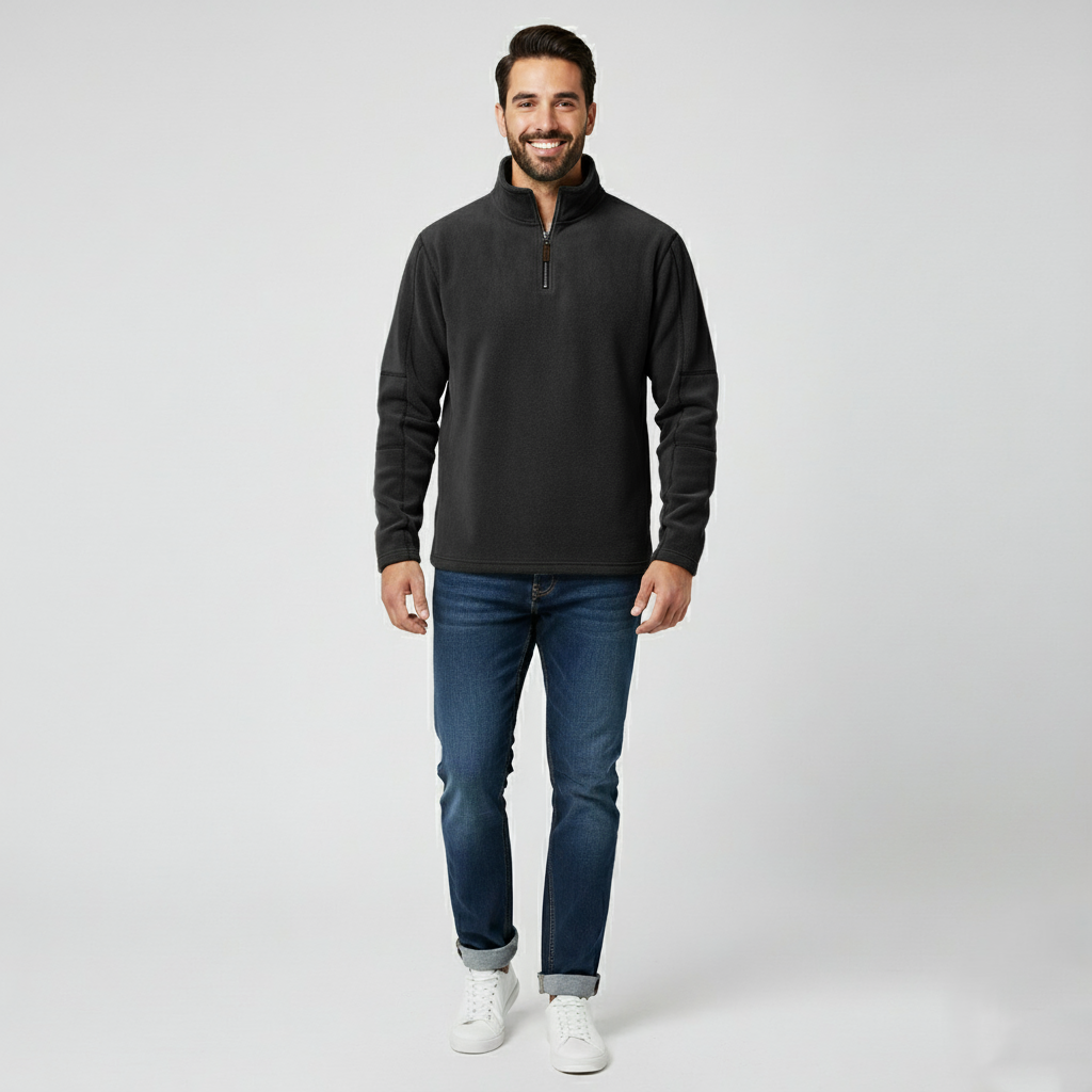 Den Graaf® | Trui Met Kwart Rits