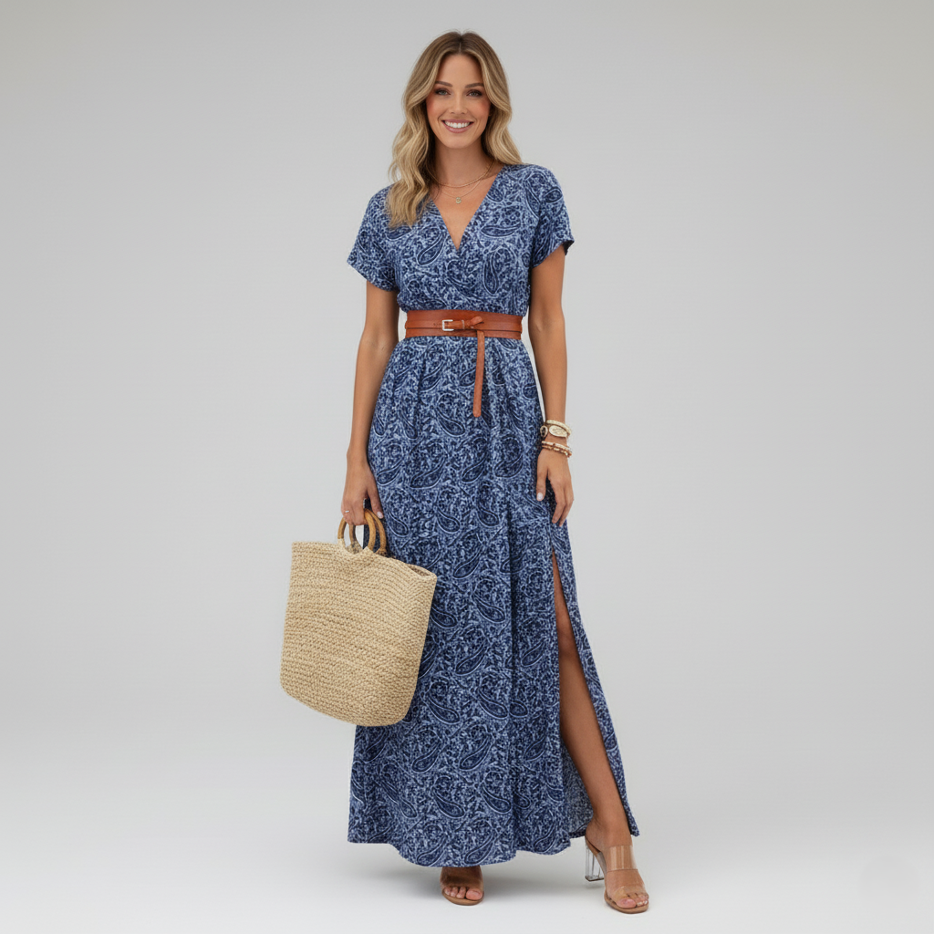 Den Graaf® | Elegante Bohemian Maxi-Jurk
