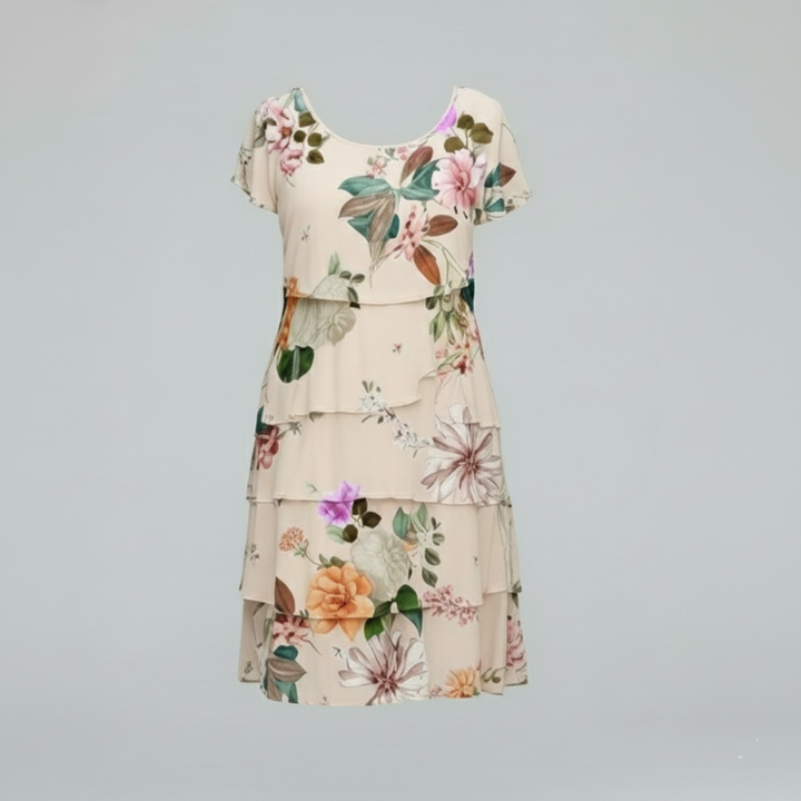 Den Graaf® | Elegante Bloemige Maxi Dress