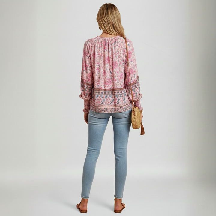 Den Graaf® | STIJLVOL BLOEMENBLOUSE
