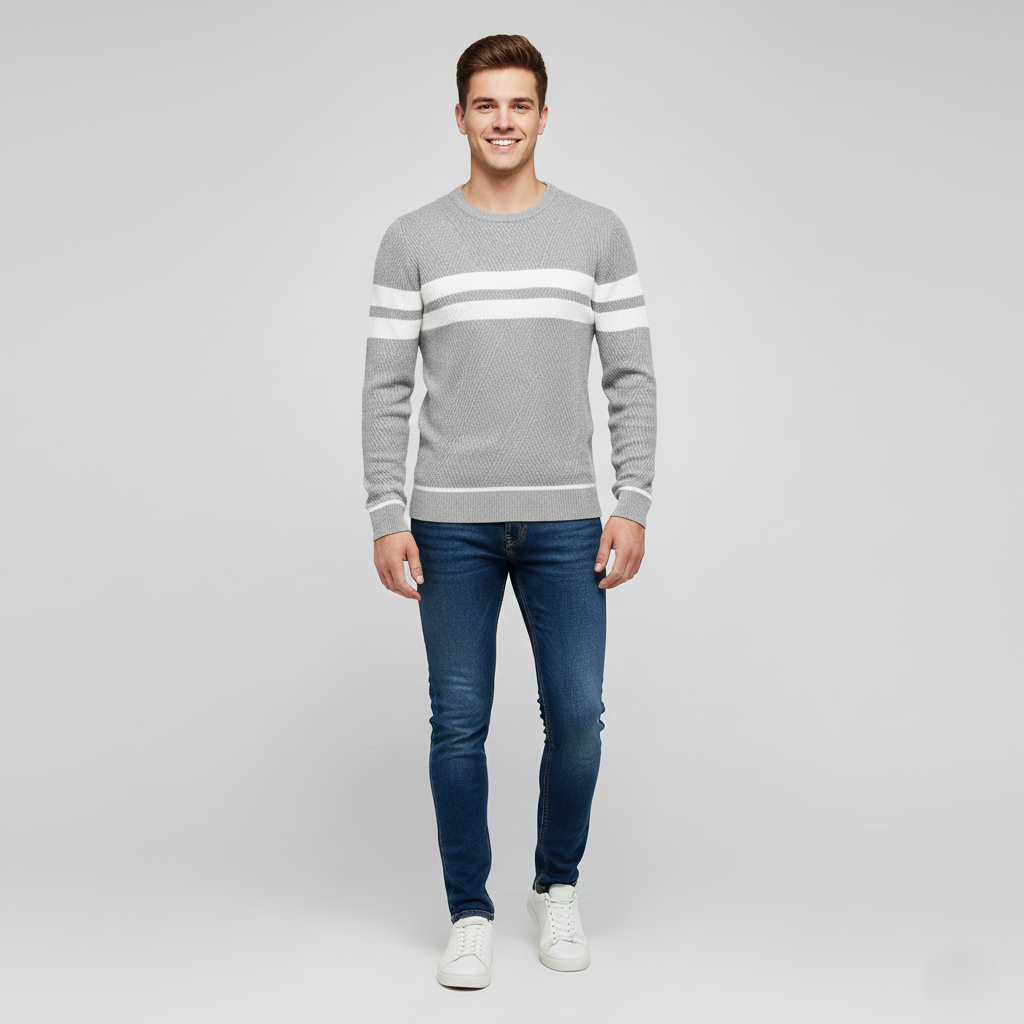 Den Graaf® | Herentrui Met Strepen