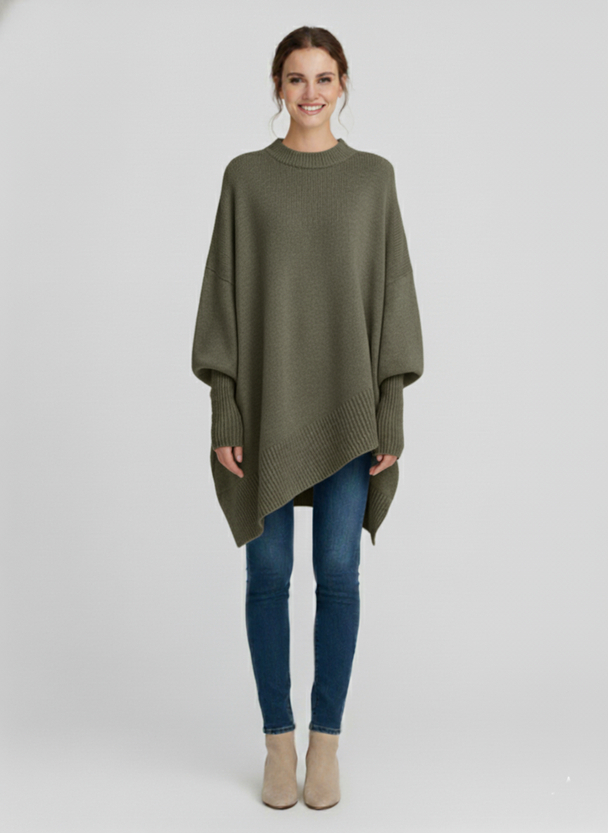 Den Graaf® | Oversized Poncho Sweater