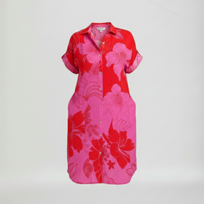 Den Graaf® | Jurk met bloemenprint