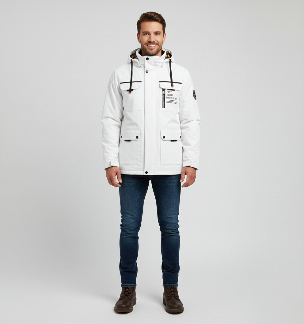 Den Graaf® | Getailleerde Heren Winterjas