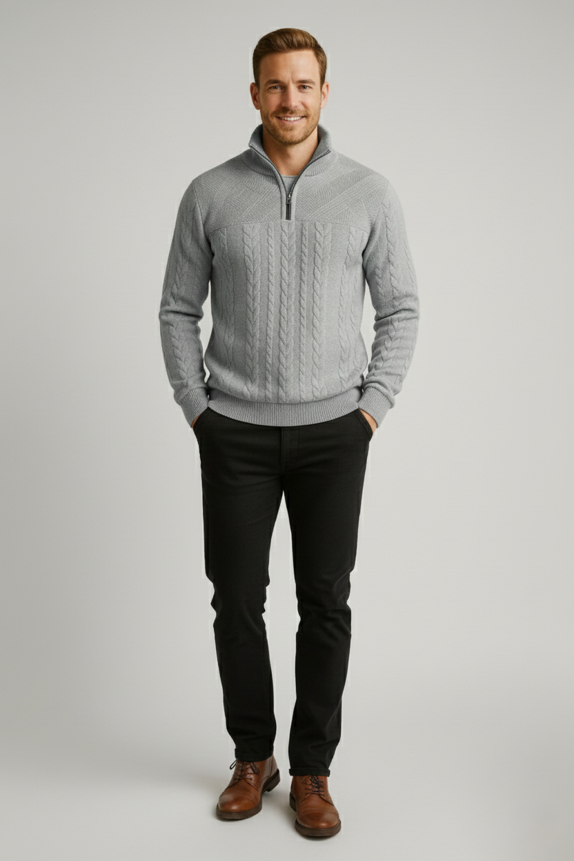 Den Graaf® | Gebreide Zip-Up